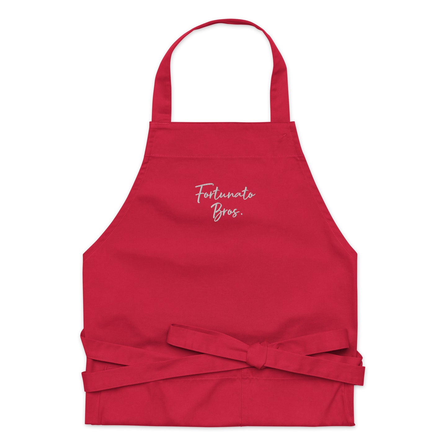 Organic cotton apron